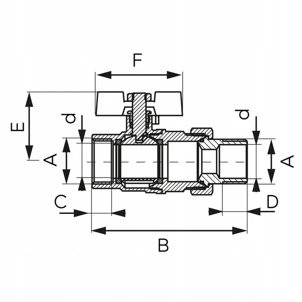 zawor-kulowy-ferro-1-2-kfps1-rodzaj-kulowy