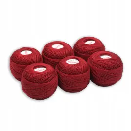 kordonek-aria-5-czerwony-kol-0353-6-szt