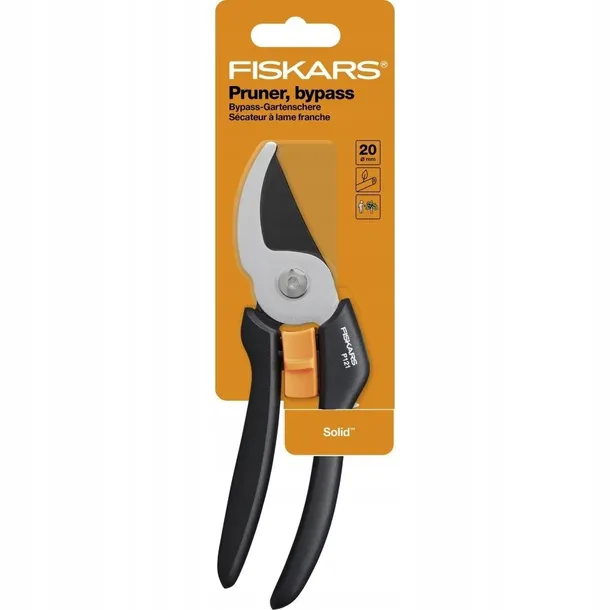fiskars-sekator-nozycowy-solid-p121-stan-nowy-dlugosc-robocza-25-cm