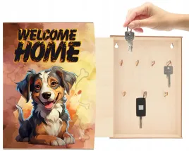 zamykana-skrzynka-na-klucze-szafka-kasetka-wieszak-7-haczykow-welcome-home