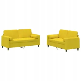 2-cz-komplet-wypoczynkowy-z-poduszkami-zolty-aksamit