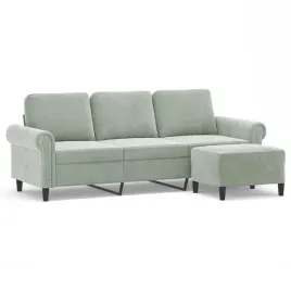 3-osobowa-sofa-z-podnozkiem-jasnoszara-180-cm-aksamit