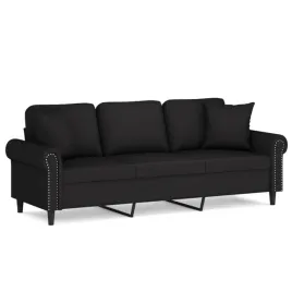 3-osobowa-sofa-z-poduszkami-czarna-180-cm-aksamit