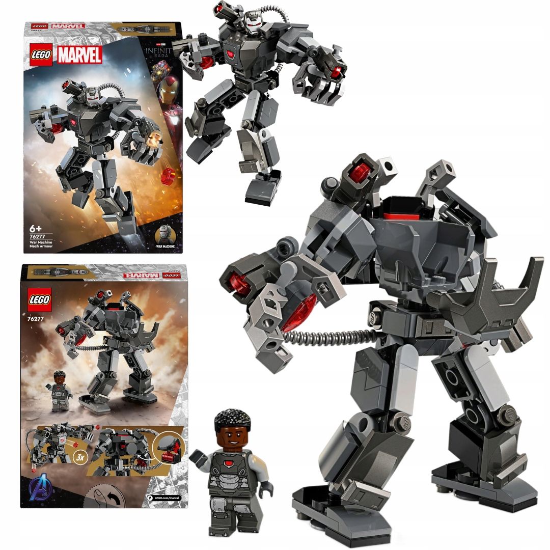 LEGO Super Heroes 76277 War Machine Mech Armor - ERLI.pl