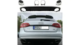 tylny-dyfuzor-wraz-z-koncowkami-wydechu-audi-a4-b8-8k-sedan-avant-faceli