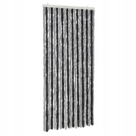 zaslona-przeciwko-owadom-szaro-czarna-100x220-cm-szenilowa