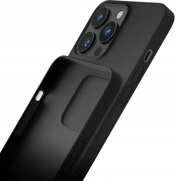 3mk-silicone-case-iphone-15-pro-6-1-czarny-black-zalaczone-wyposazenie-szklo-hartowane