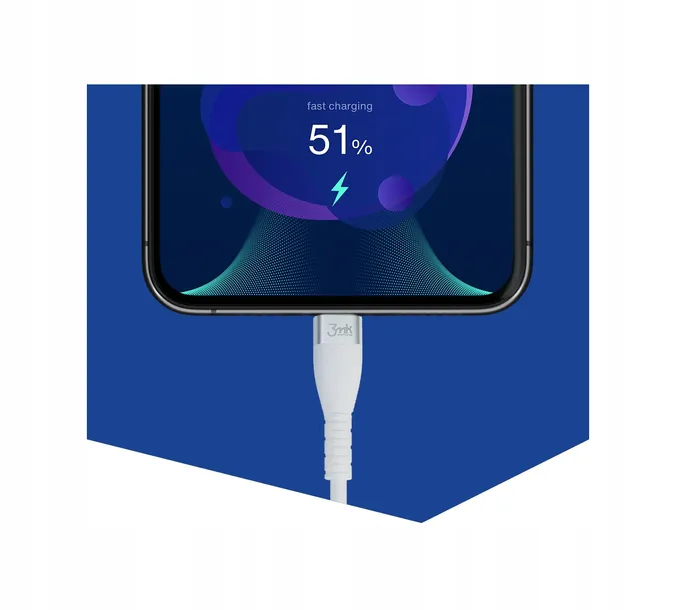 kabel-3mk-usb-typ-c-apple-lightning-1-m-bialy-konstrukcja-plaski-przewod