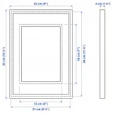 ikea-rodalm-ramka-imit-debu-21x30-cm-stan-nowy