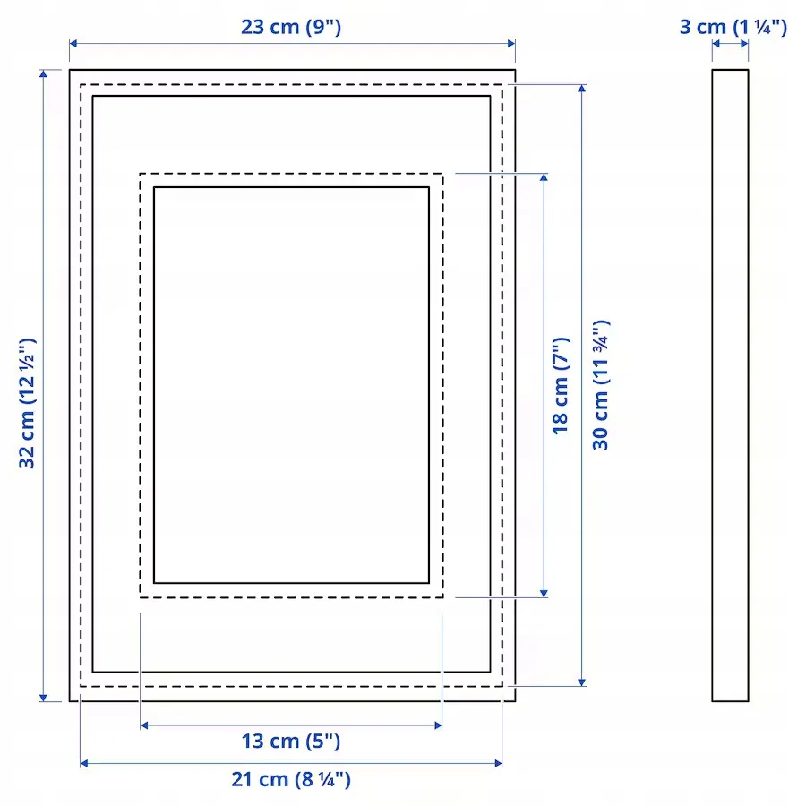 ikea-rodalm-ramka-imit-debu-21x30-cm-stan-nowy