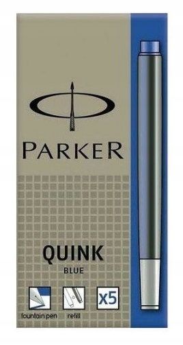 Naboje Wkłady Długie Parker Quink Niebieski
