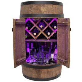 rustykalny-bar-na-butelki-z-winem-drewniana-beczka-z-drzwiami-i-lezakiem