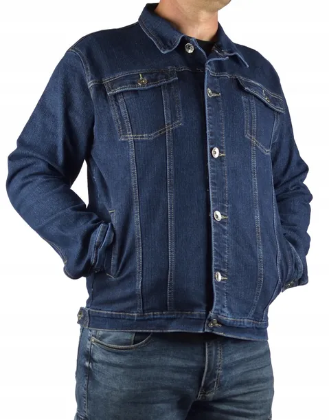 Kurtka Jeansowa BIGREY Katana Granatowa 2XL – 183193136 - ERLI.pl