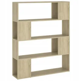 regal-na-ksiazki-przegroda-dab-sonoma-100x24x124-cm