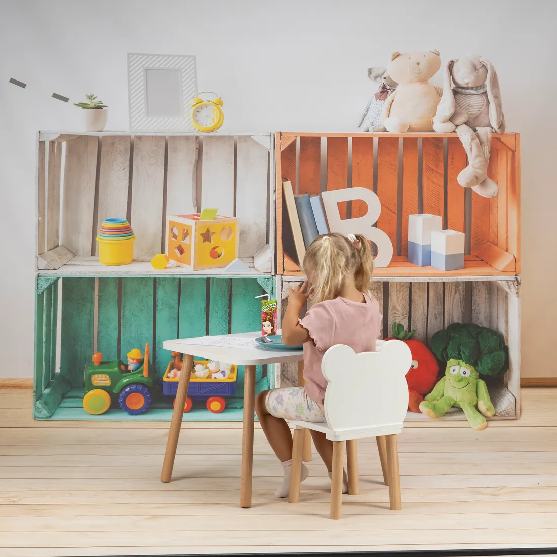 krzeselko-dla-dzieci-mis-biale-stan-nowy