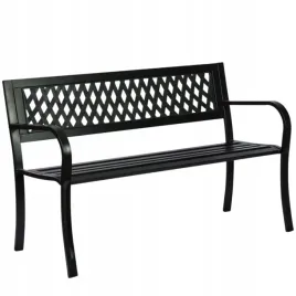 lawka-ogrodowa-laweczka-parkowa-solidna-czarna-stal-wygodna-nowoczesna