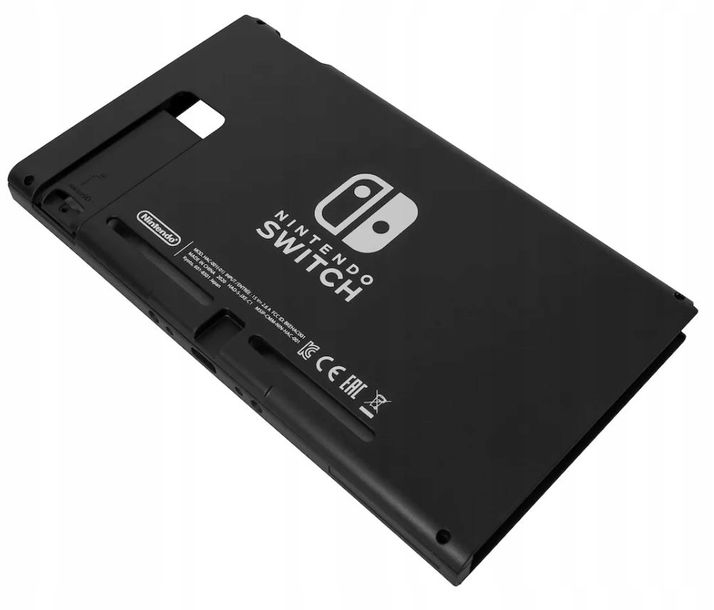 Obudowa tył plecki konsoli Nintendo Switch V2 z logo HAC-001