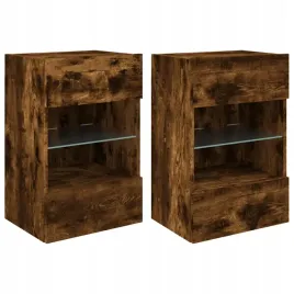 scienne-szafki-tv-z-led-2-szt-przydymiony-dab-40x30x605-cm