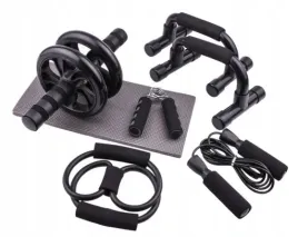 zestaw-do-cwiczen-roller-skakanka-mata-uchwyt-7w1