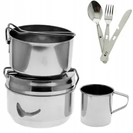 menazka-stalowa-turystyczna-harcerska-zestaw-7-el-kubek-sztucce