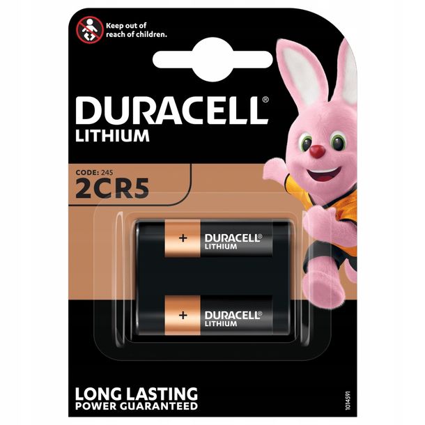 Bateria litowa Duracell 2CR5 6V