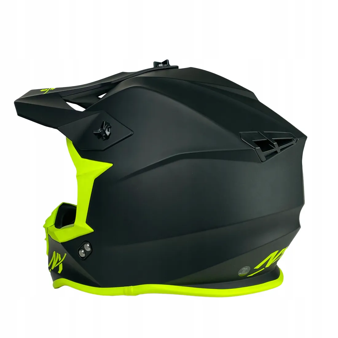 NX ZESTAW KASK TET + GOGLE CROSS OFF-ROAD OUAD r.M MIEJSCE POD