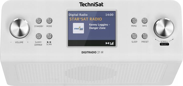 Radio Internetowe WiFi Kuchenne FM DAB Technisat 21 IR Podwieszane szafkowe