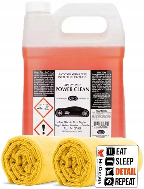 Zdjęcia - Chemia samochodowa Power ﻿Optimum  Clean Wszechstronny Środek Czyszczący Do Samochodu 3,8L 
