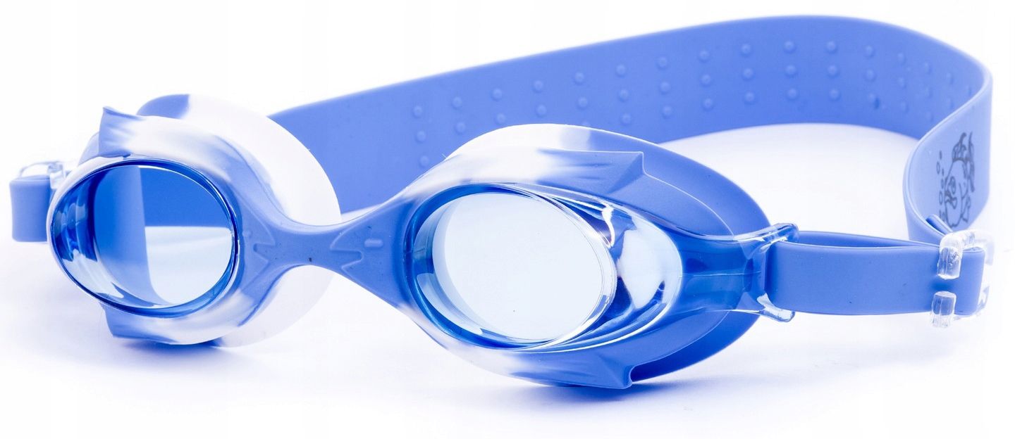Promocja Cleacco Okulary Pływackie Do Pływania Dla Dzieci Niebieskie wyprzedaż przecena
