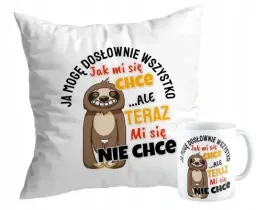 zestaw-poduszka-kubek-prezent-leniwiec-ale-teraz-mi-sie-nie-chce-zabawny