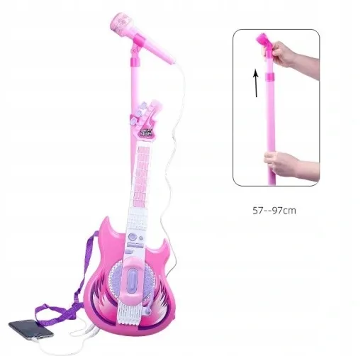 gitara-elektryczna-mikrofon-karaoke-dla-dzieci