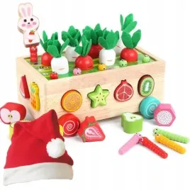 montessori-sorter-klockow-zlap-robaczka-ukladanka