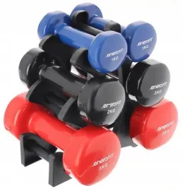 zestaw-hantli-12-kg-enero-hantelki-winylowe-do-cwiczen-1-2-3-kg-stojak