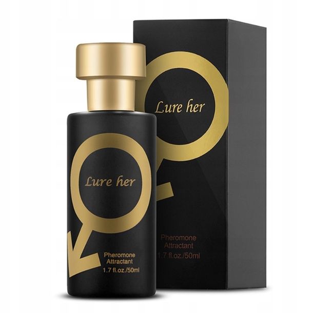 Фото - Чоловічі парфуми Lure ﻿Feromony męskie Golden  Her Perfume 50 ml Attractant 