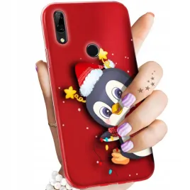 etui-do-huawei-p-smart-z-wzory-swieta-christmas-mikolaj-pingwin-obudowa