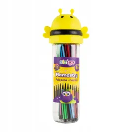 pisaki-flamastry-pszczolka-strigo-tuba-szkolne-mazaki-12-kolorow