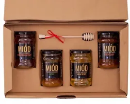 zestaw-prezentowy-miodow-4x-400g-wyjatkowy-prezent-dzien-babci-i-dziadka