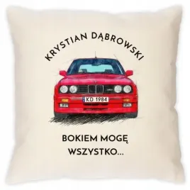 poduszka-z-nadrukiem-bmw-m3-e30-prezent-fana