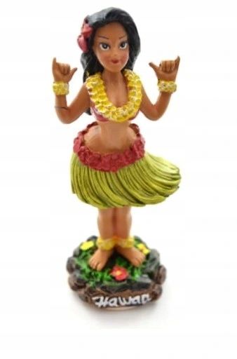 HULA DOLL, lalka do auta, Shaka Wahine 851 – 183912184 - ERLI.pl