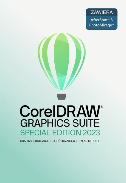 CorelDRAW Graphics Suite SE PL 2023 Win - licencja komercyjna, wieczysta -