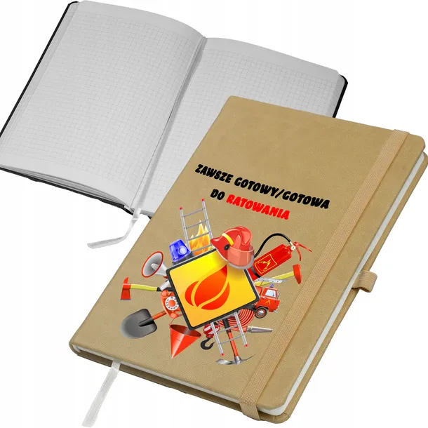 ZESZYT NOTES A5 144s NOTATNIK PLANER Z WZOREM NADRUK LOGO DLA