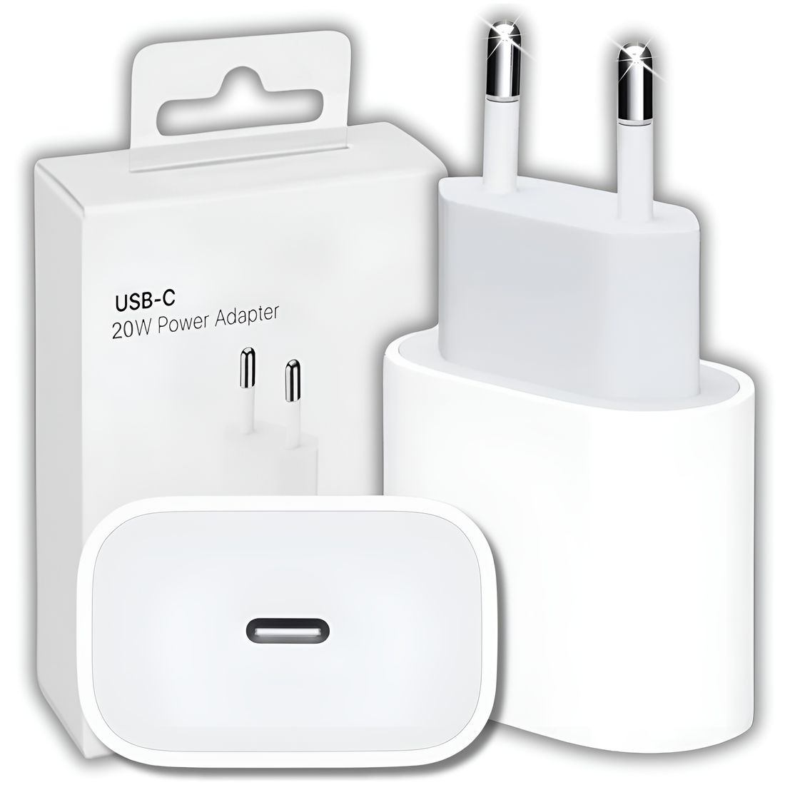 ADOWARKA SIECIOWA USB C 20W IPHONE 11 12 13 14 15 16 PRO MAX PLUS WTYCZKA 190534526 ERLI.pl
