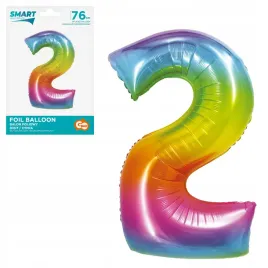 balon-foliowy-smart-cyfra-2-teczowa-76-cm