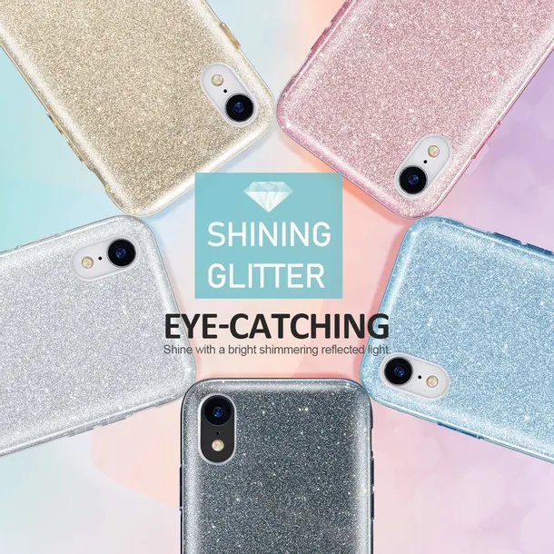etui-huawei-p40-lite-e-brokat-glitter-gold