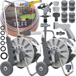 wozek-alu-waz-ogrodowy-4-warstwowy-1-2-50-metrow-best-polska-zraszacz-kpl