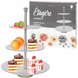 patera-excellent-houseware-25-cm-szara