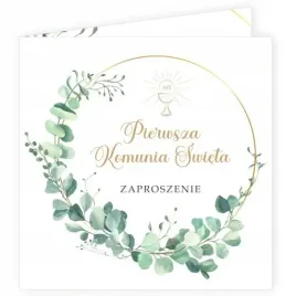 zaproszenia-na-komunie-8szt-koperty-kwadrat-komunijne-ihs-eukaliptus-zloto