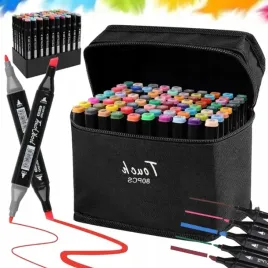 markery-alkoholowe-dwustronne-pisaki-mazaki-80szt-flamastry-torba-etui