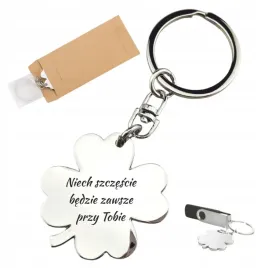 brelok-koniczynka-na-komunie-sw-do-kluczy-zawieszka-z-wlasnym-grawerem-logo