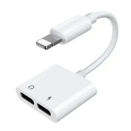 adapter-joyroom-lightning-2w1-bialy